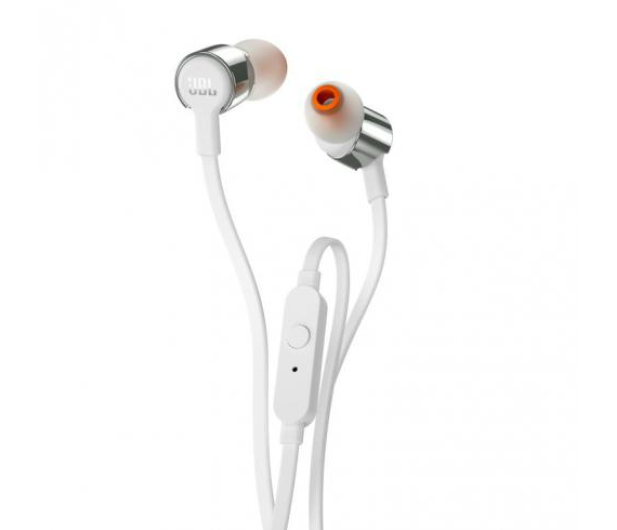 JBL T210 Biało-srebrne - 340779 - zdjęcie 2